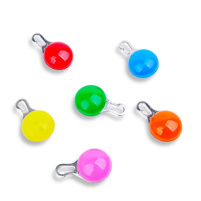 Collar LED recargable USB para perro – luz intermitente - imagen 3
