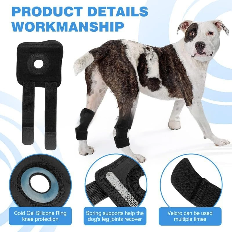 Férula ajustable para la pata del perro con anillo de gel - imagen 4