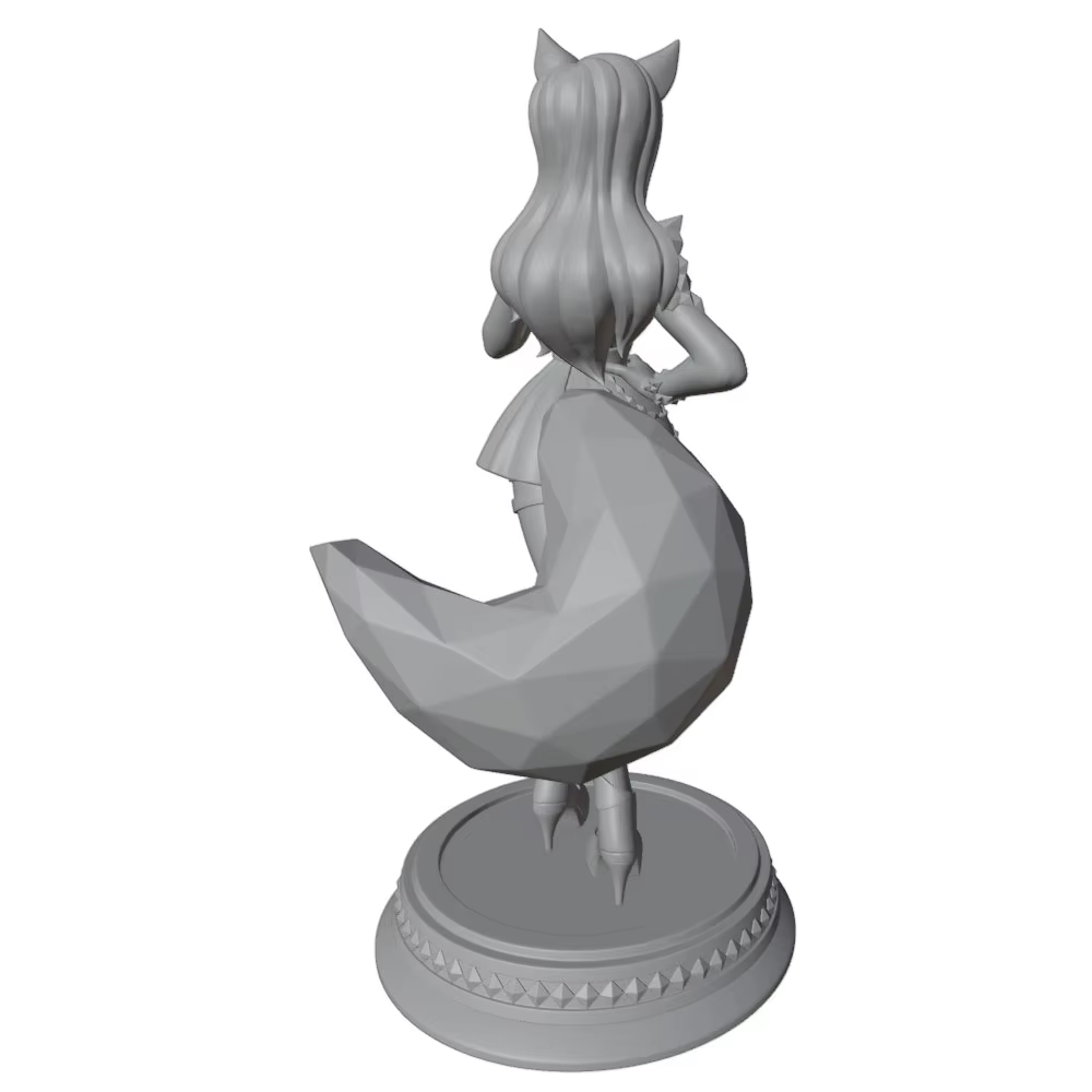 Miniatura 3D GK gris DIY para gatos y perros: sin montaje ni pintura - imagen 3