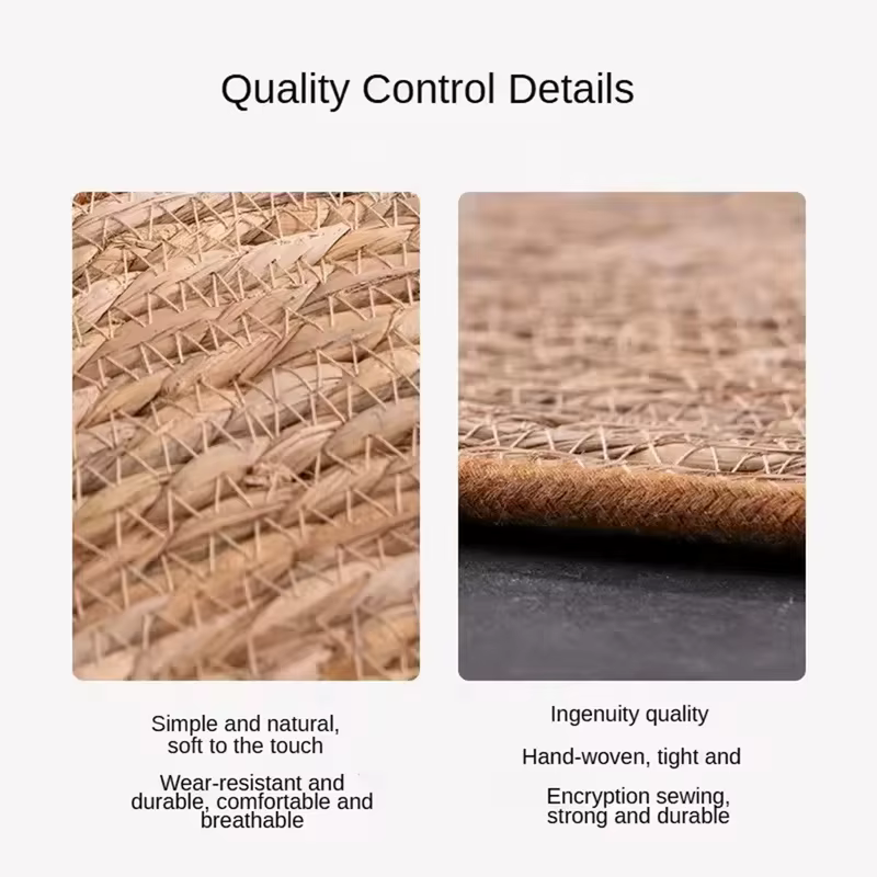 Rascador de Ratán Natural para Gatos – Protector de Muebles y Juego
