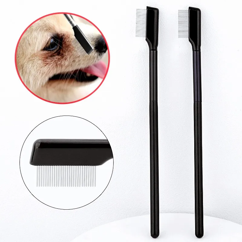 Conjunto de peines y mini cepillo para perros pequeños