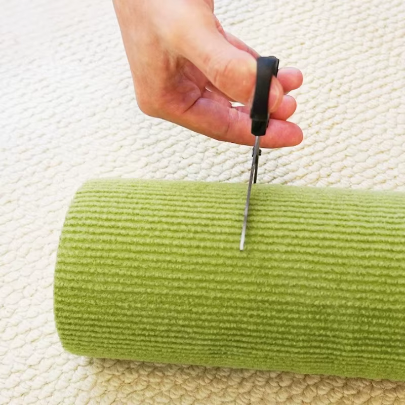 Rascador pared autoadhesivo para gatos – Cilíndrico y plataforma de salto - imagen 4