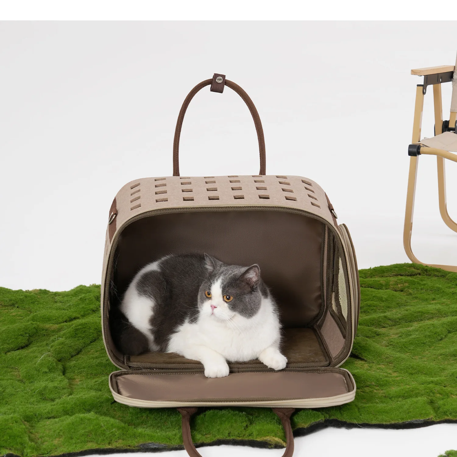 Bolsa transporte gato uso múltiple