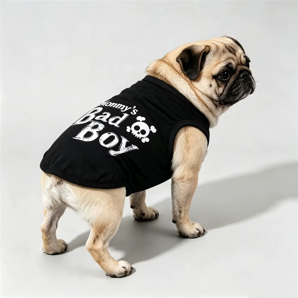 Chaleco Punk Calavera para Gatos y Perros Pequeños – Ropa Verano - imagen 4