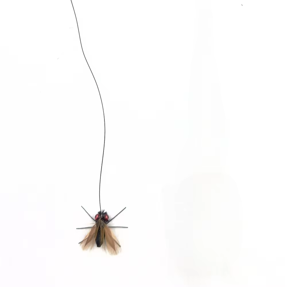 Varita interactiva con insectos para gatos – Juguete de entretenimiento - imagen 2