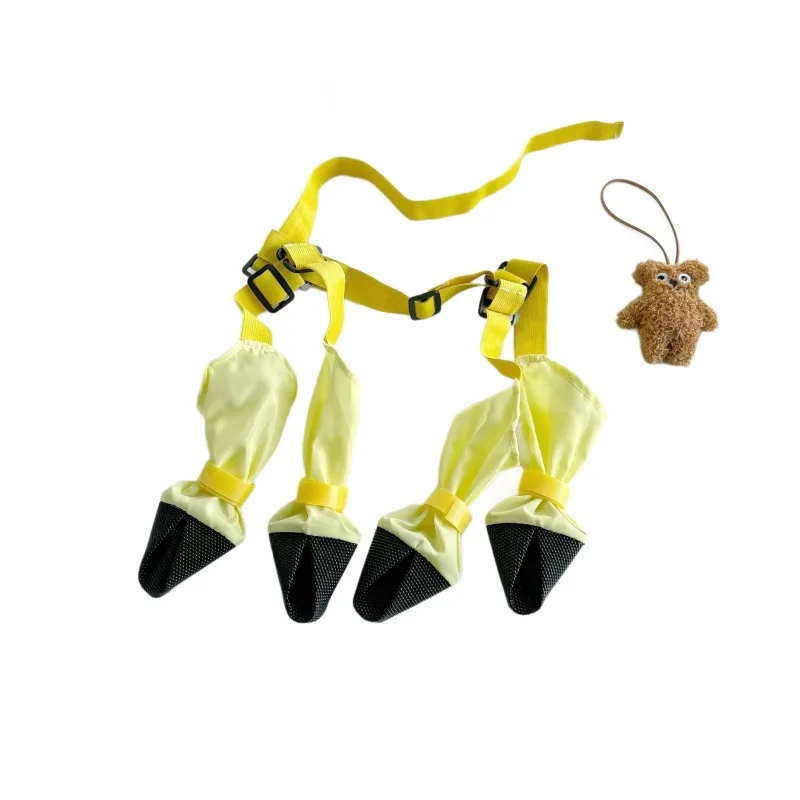 Pantalones antisuciedad con zapatos para perros de cuatro estaciones - imagen 2