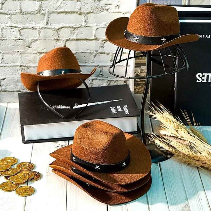 Sombrero vaquero ajustable para perros y gatos – gorra cómoda - imagen 3