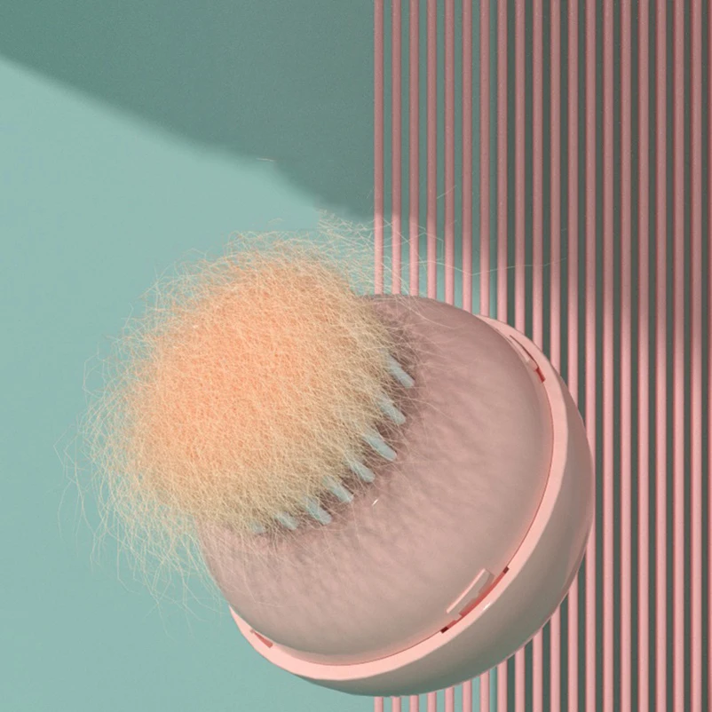 Detalle de los dientes del peine de masaje UFO