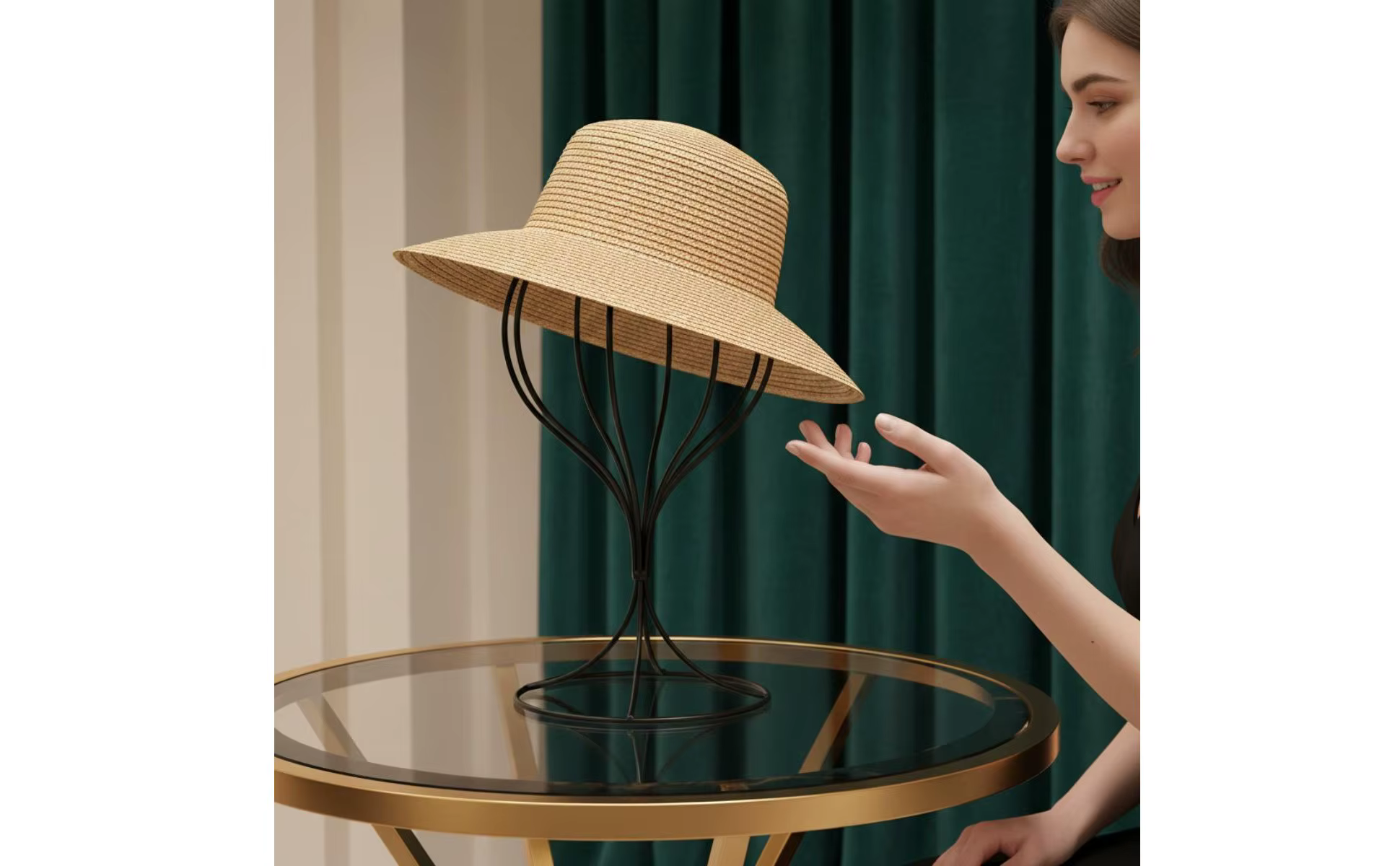 Detalle del soporte metálico y su estructura