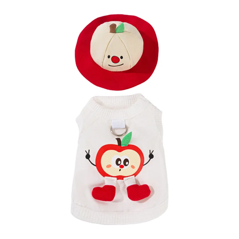 Camiseta sin mangas con sombrero para perros Teddy – ropa verano - imagen 4