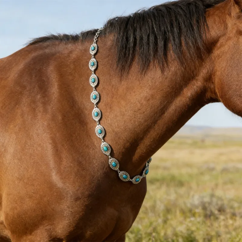 Collar decorativo para caballos