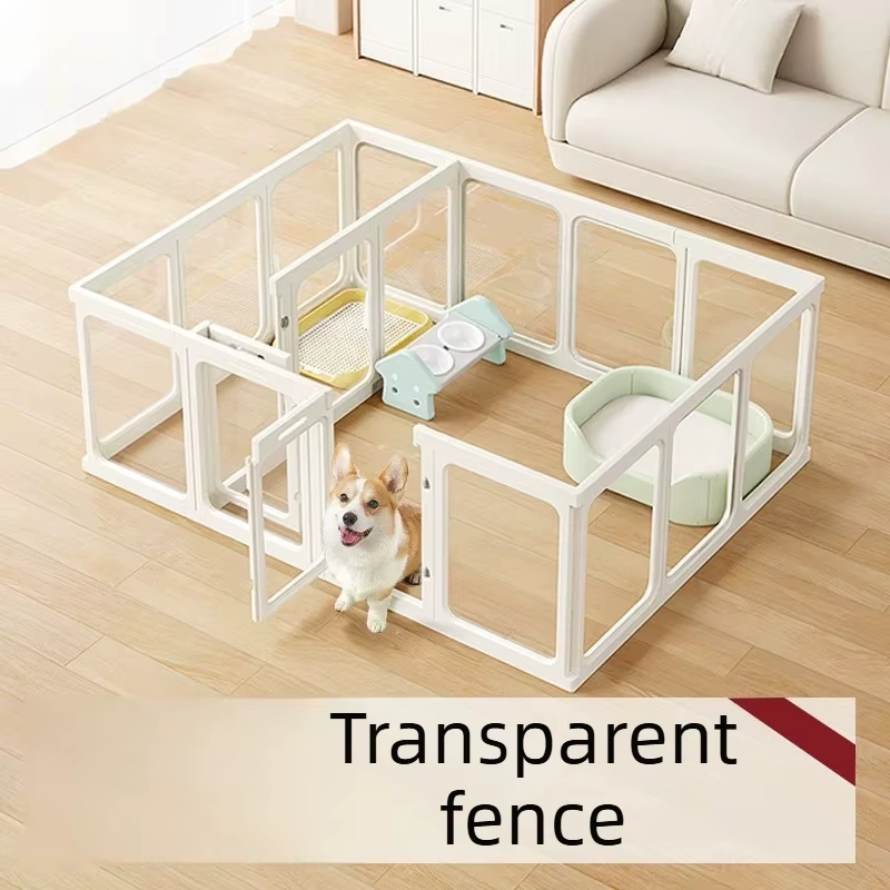 Recinto acrílico transparente para cachorros, perros grandes y conejos - imagen 2