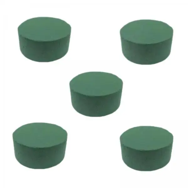 Espuma floral húmeda mini en bloques – Base verde para flores y decoraciones