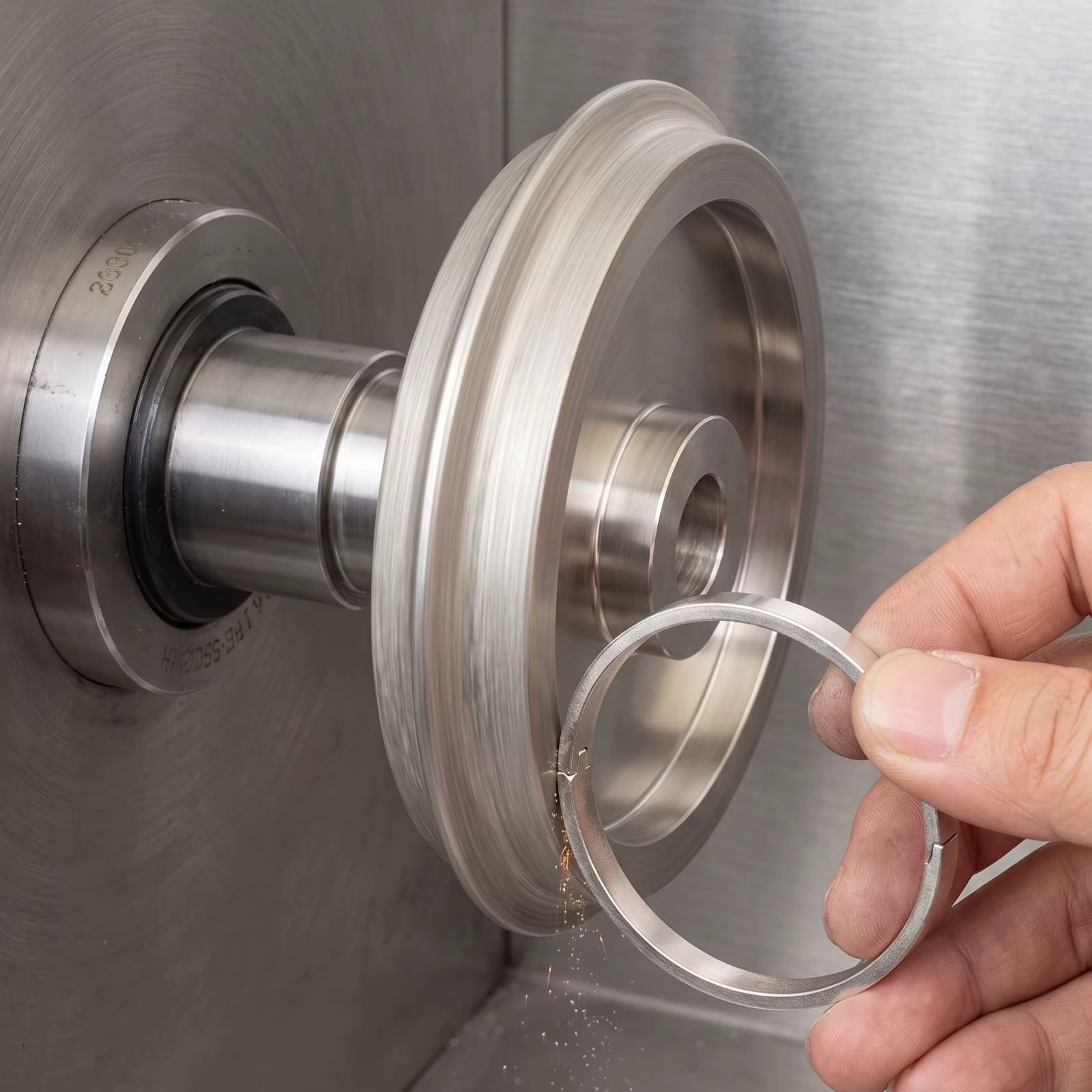 Rueda de Pulido en Diamante 160 mm – Biselado Duradero para Joyeros - imagen 2