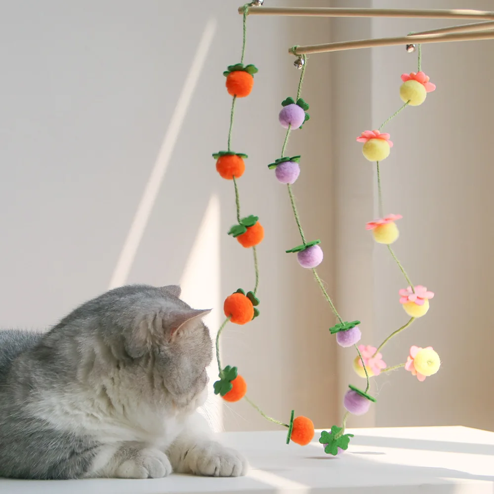 Juguete para gatos – pluma y rompecabezas