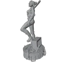 Figura resina anime escala 1/24 – Kit GK modelo DIY sin ensamblar ni pintar