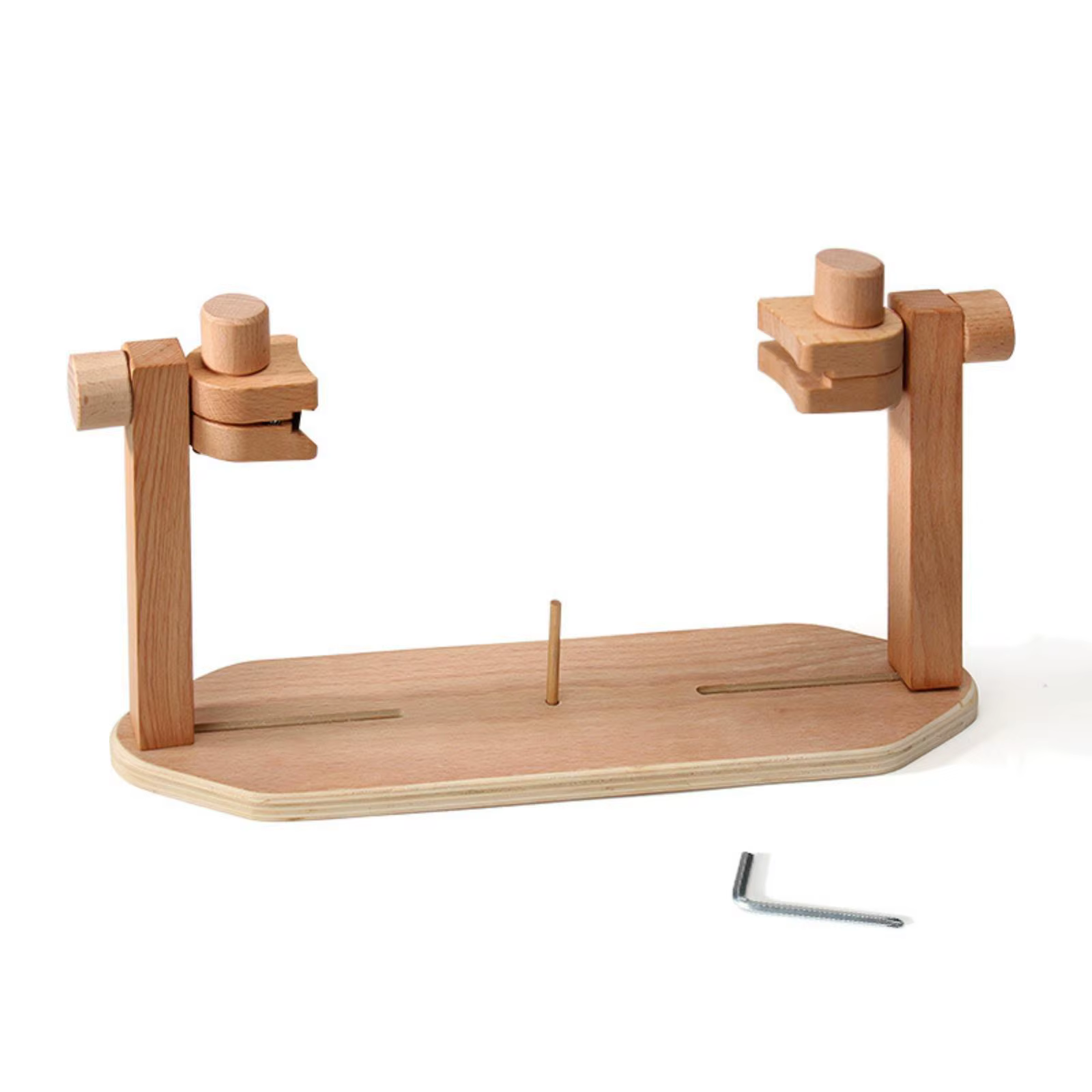 Soporte ajustable de madera para comedero de gato - imagen 3
