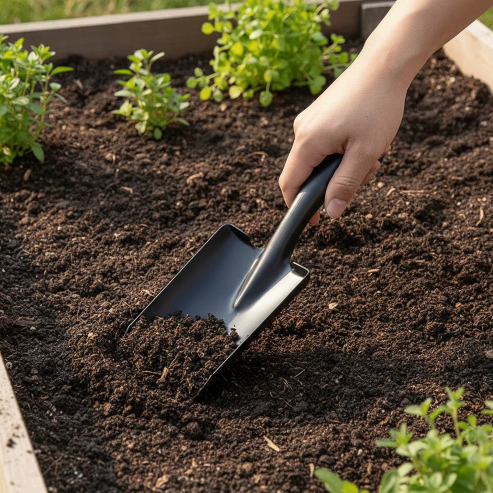 Pala de Jardín Resistente y Compacta – Herramienta para Macetas y Trabajos manuales - imagen 4