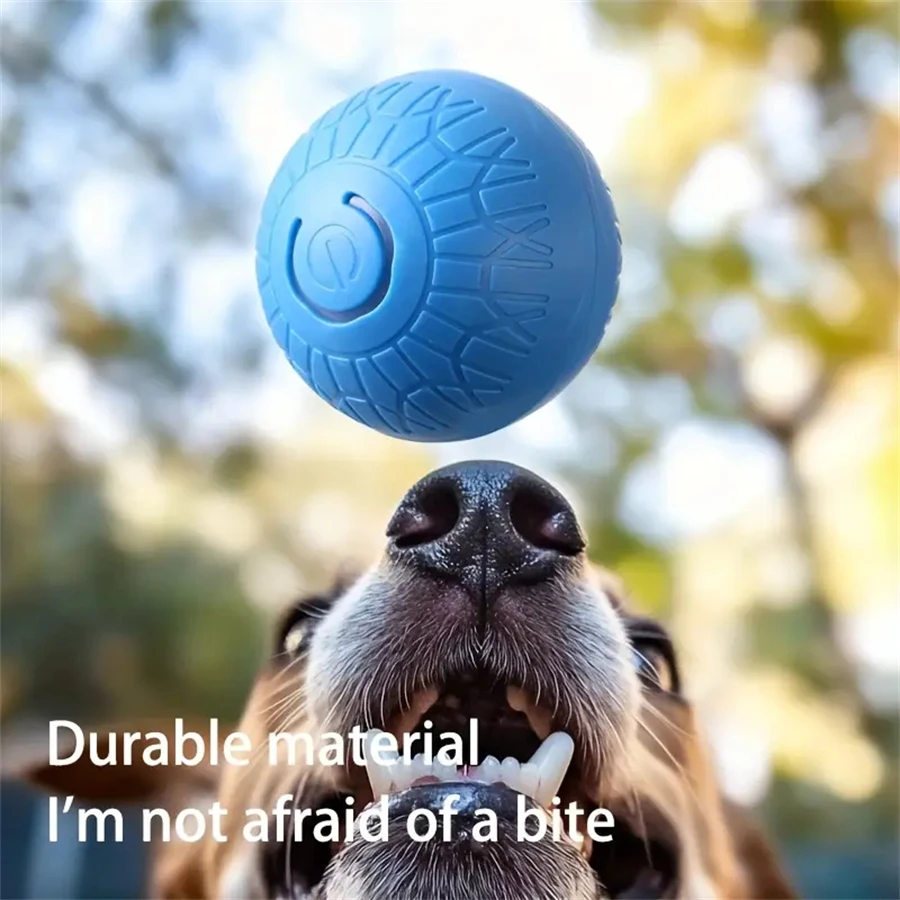 Pelota inteligente interactiva para perros – Recargable USB y masticable - imagen 4