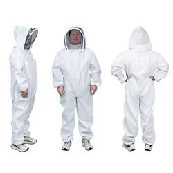Traje apicultor profesional con guantes transpirable tallas L-XXL