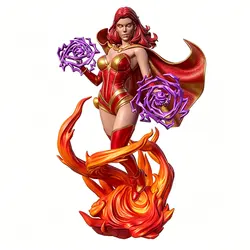 Kit resina figura femenina 1/24 75mm GK impreso 3D gris sin montar ni pintar
