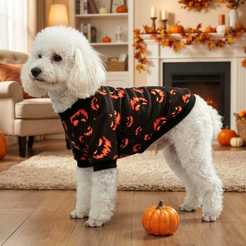 Disfraz de Halloween Calabaza para Perro y Gato - imagen 5