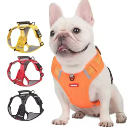 Arnés tipo chaleco para Bulldog Francés, perros pequeños y medianos