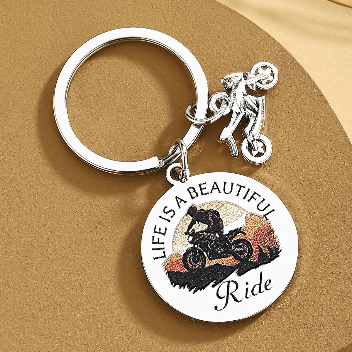 Conjunto de llaveros para motociclistas