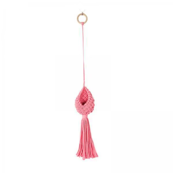 Soporte Macramé Colgante para Plantas – Maceta de Algodón Boho - imagen 2