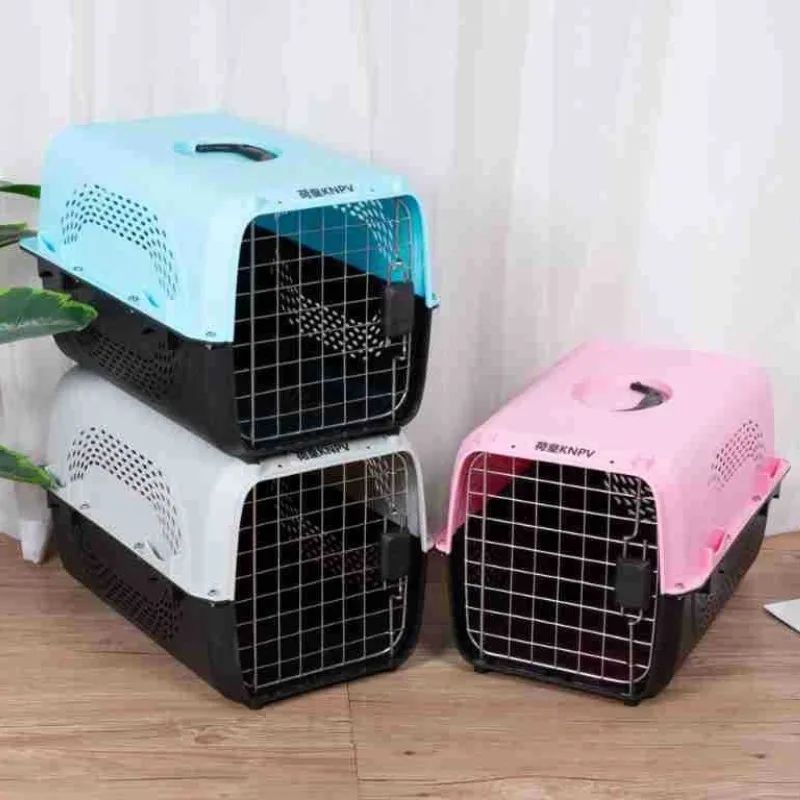 Transportín Rígido para Gatos y Perros Pequeños con Ventilación - imagen 4