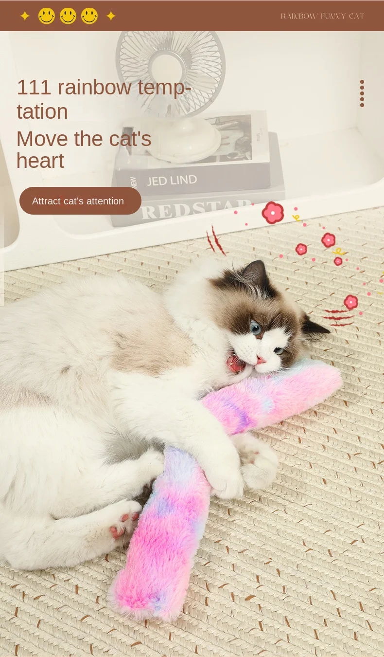 Gato curioso con catnip
