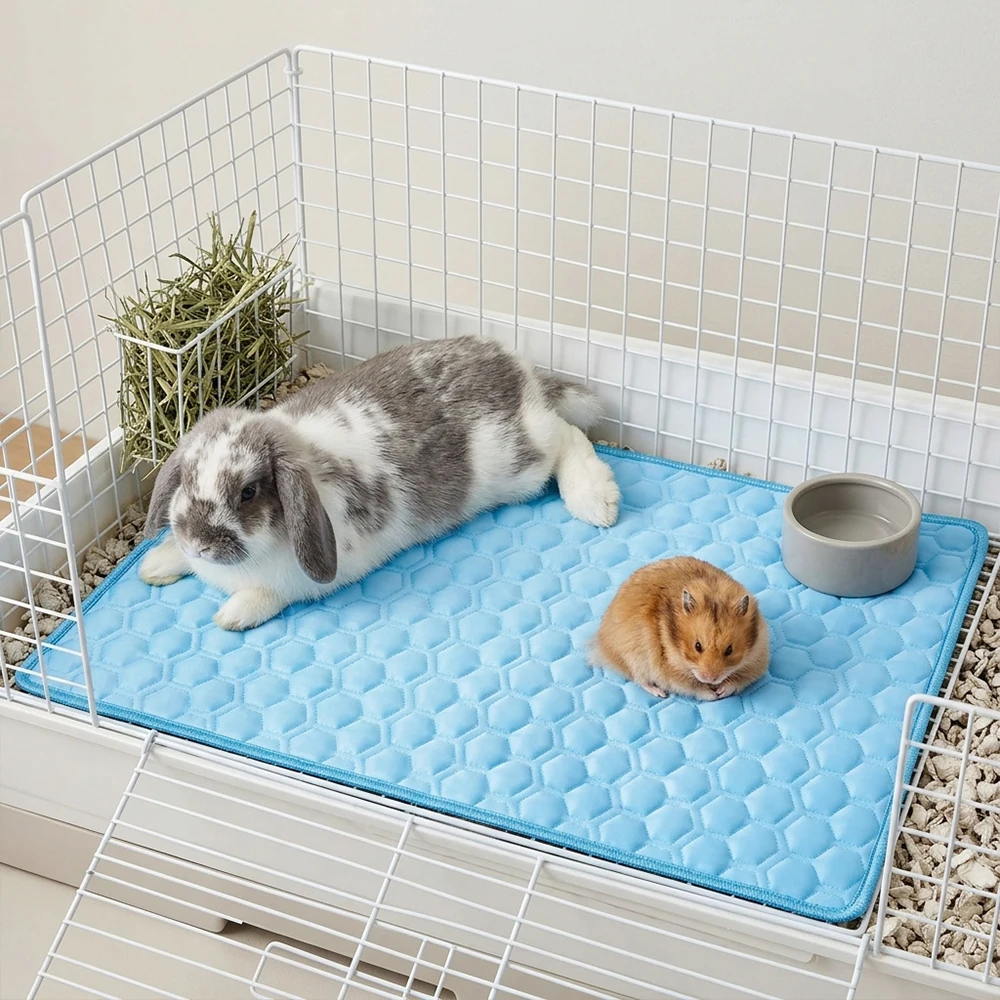 Colchoneta refrescante para mascotas pequeñas, cama lavable - imagen 4