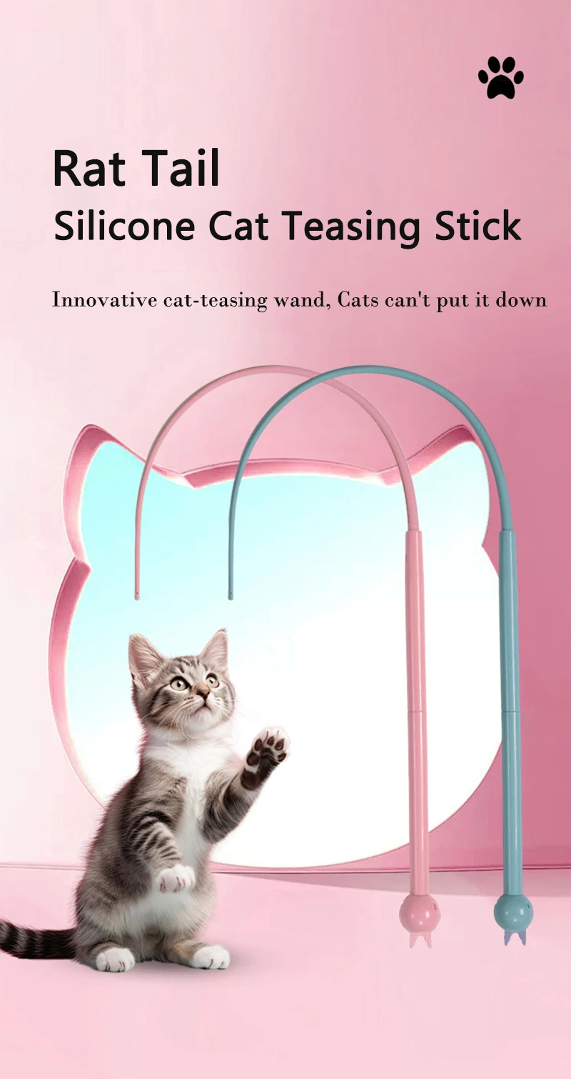 Palo de silicona para gato - imagen destacada