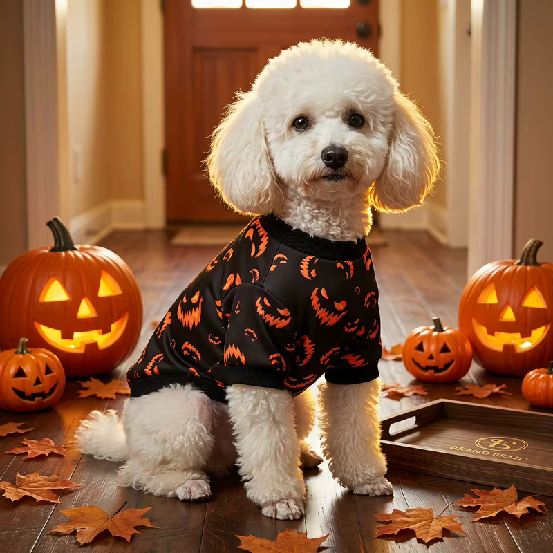 Disfraz de Halloween Calabaza para Perro y Gato - imagen 4