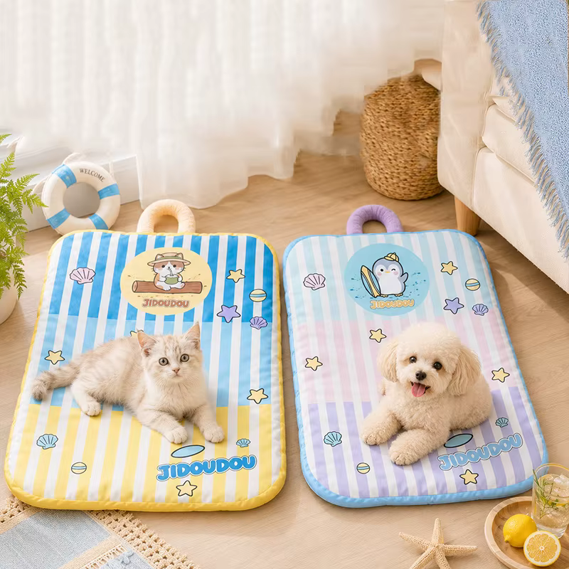 Alfombra de verano plegable y lavable para perros y gatos - imagen 4
