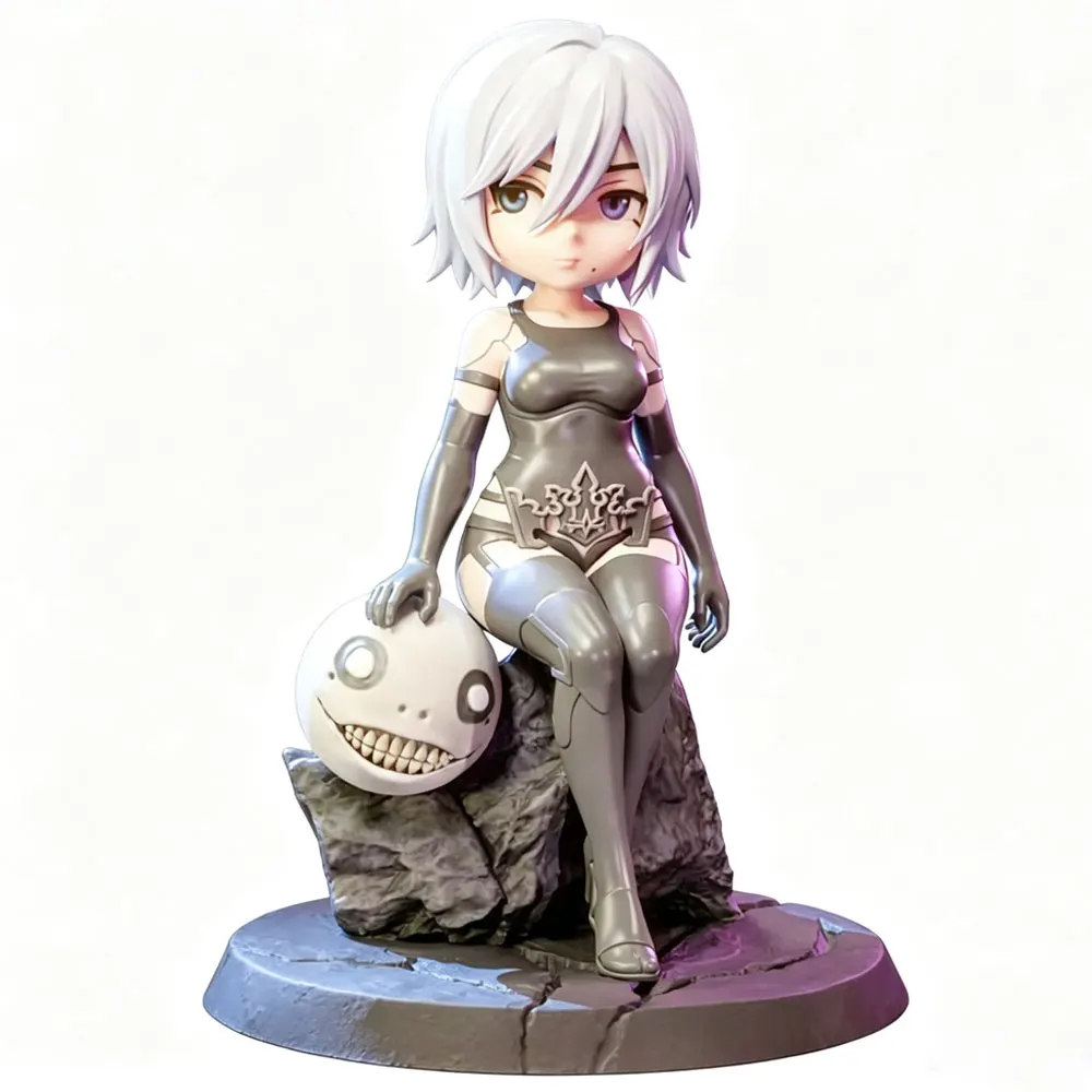 Figura coleccionable Anime GK 1/24 – Miniatura DIY sin pintar de 75mm - imagen 5