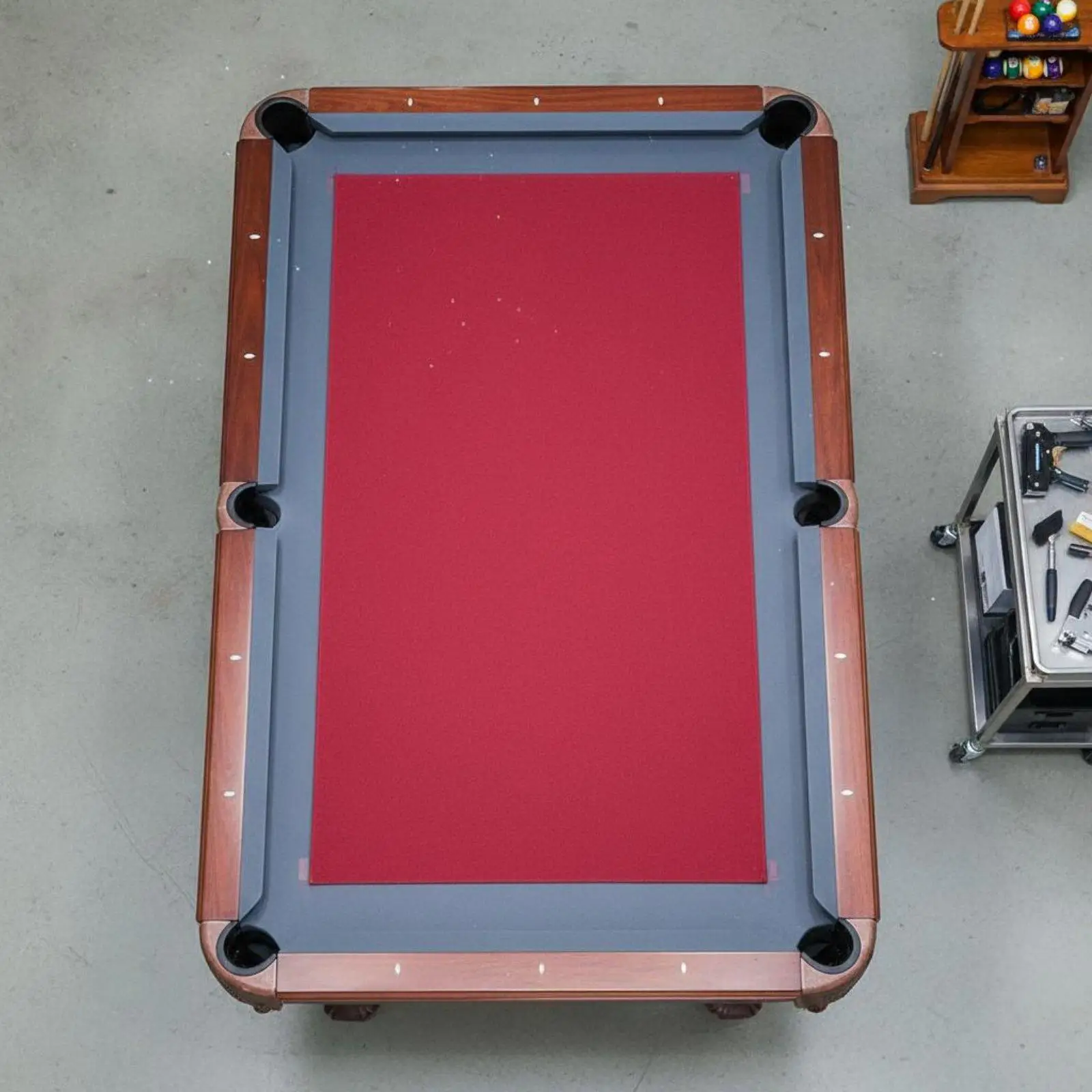 Mesa de Billar Premium con Cubierta de Fieltro Vibrante – Uso Comercial y Clubes - imagen 3