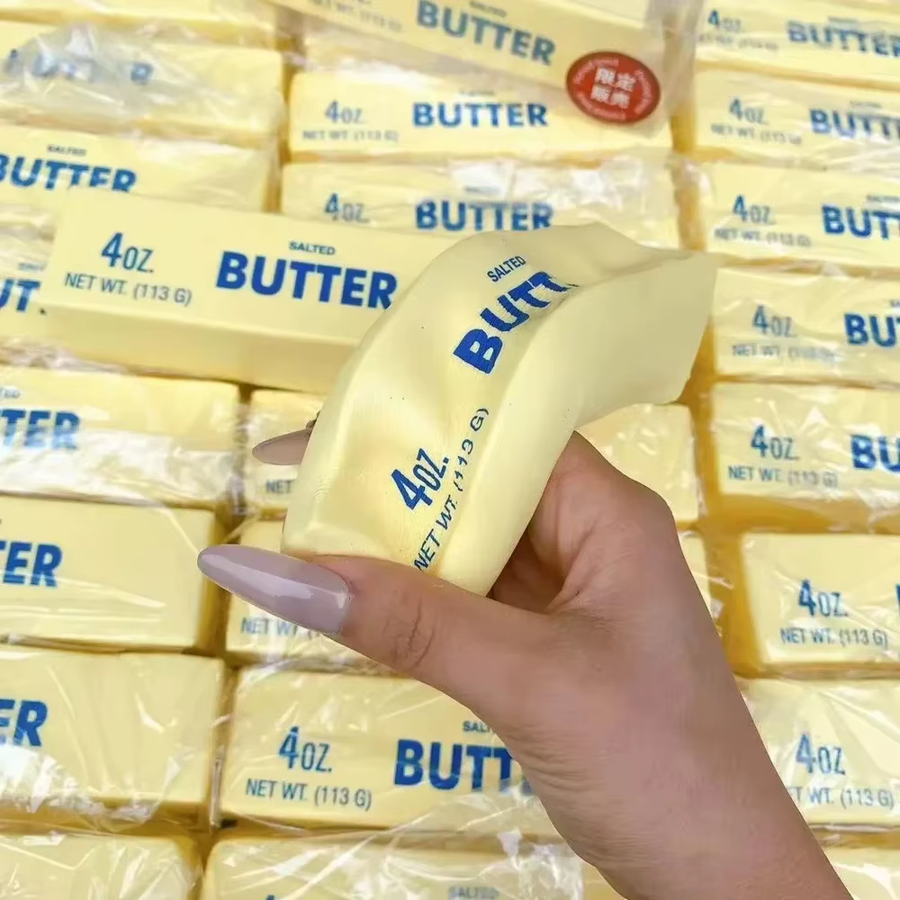 Juguete antiestrés elástico para perros y gatos: barra mantequilla