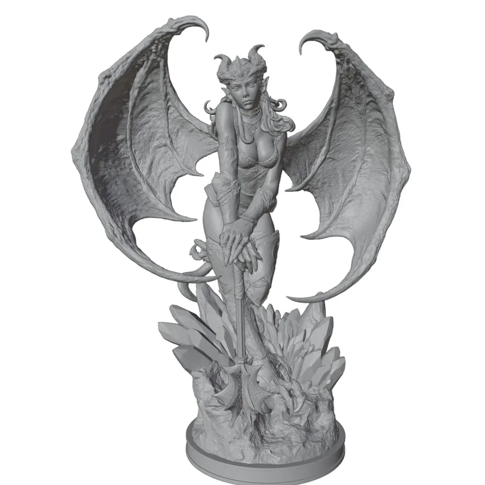 Figura Resina 1/24 Chica Sexy DIY – Miniatura GK Impresa 3D sin Pintar - imagen 2