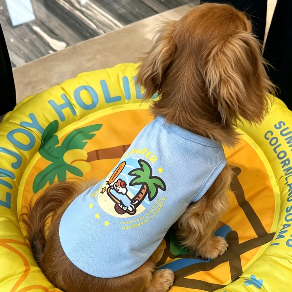 Chaleco camiseta refrescante para perros dachshund, transpirable - imagen 3