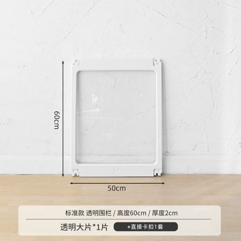 Panel de valla para perros pequeños y cachorros, 60 cm, interior y balcón - imagen 2