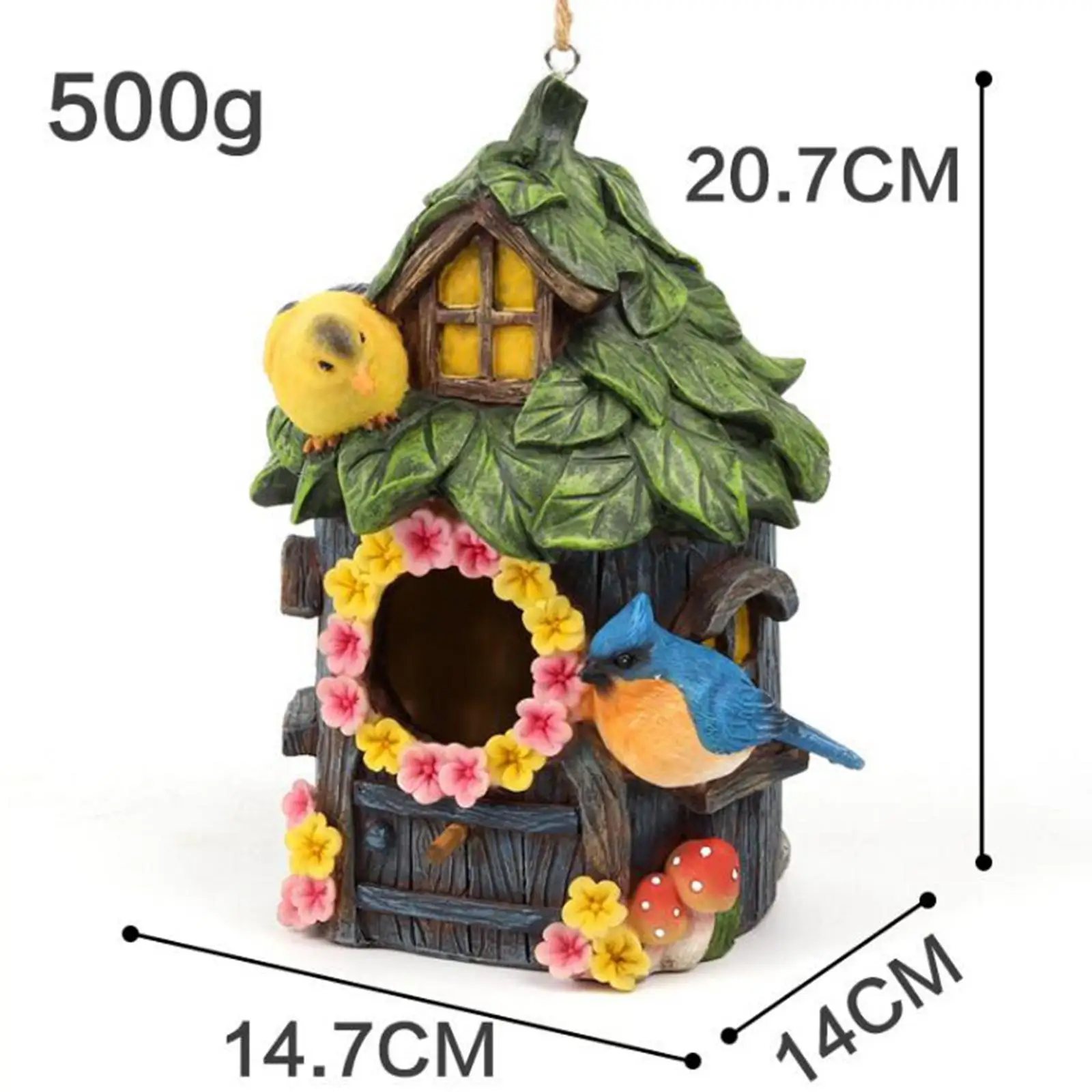 Ejemplo de colocación en jardín