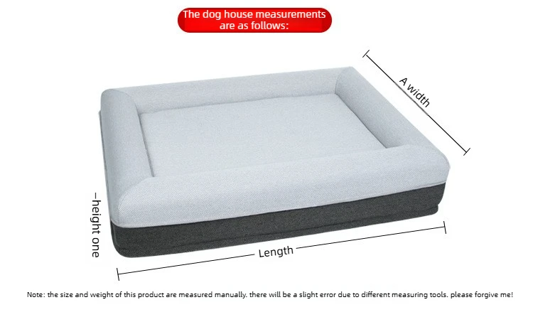Cama para perros en entorno de salón moderno