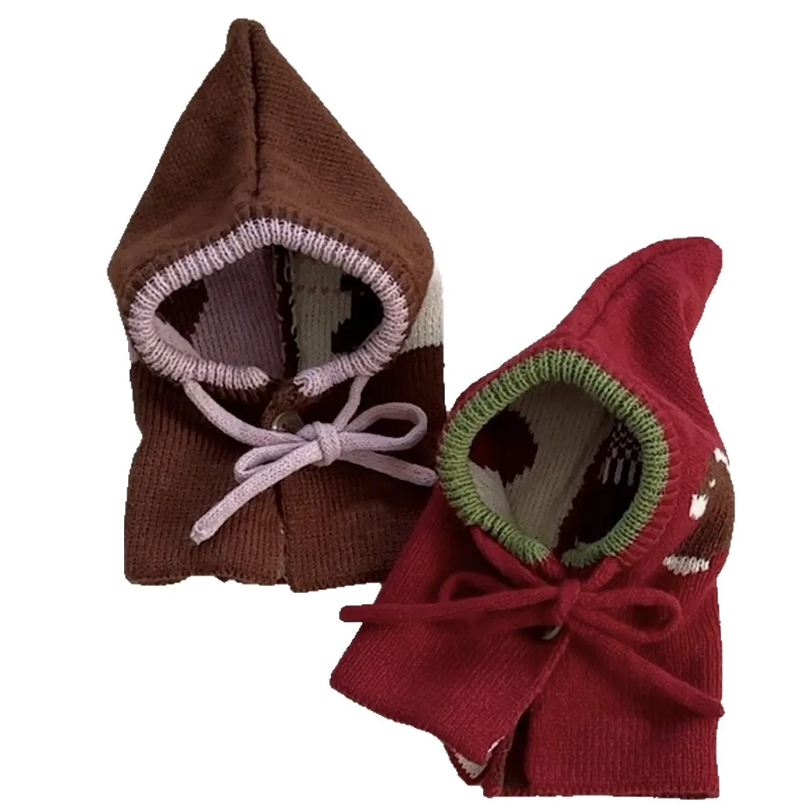 Gorro tejido para perros pequeños y gatos - imagen 2