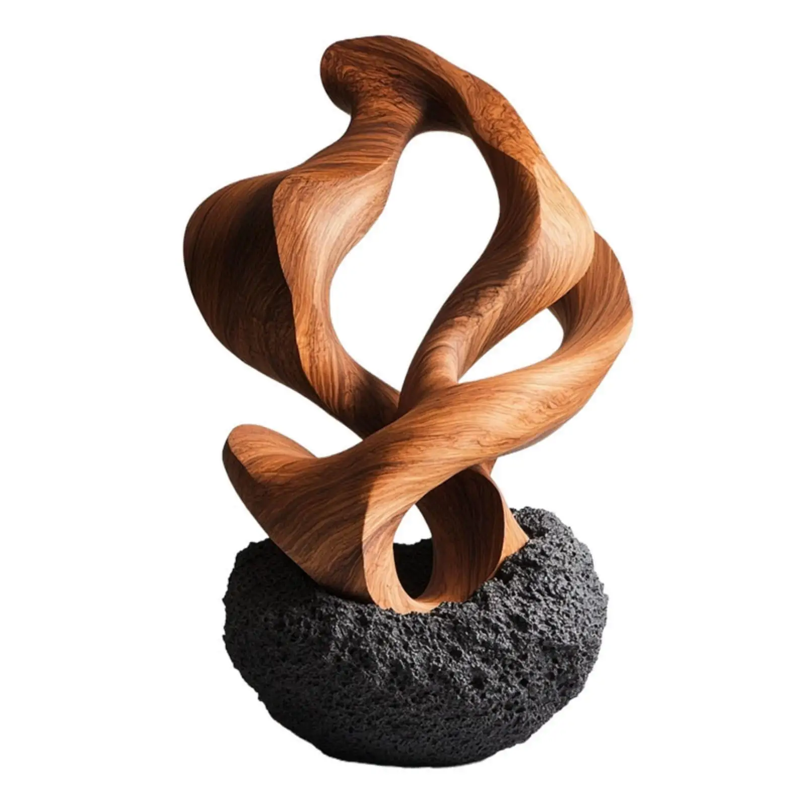 Escultura decorativa de resina abstracta para escritorio y hogar - imagen 3