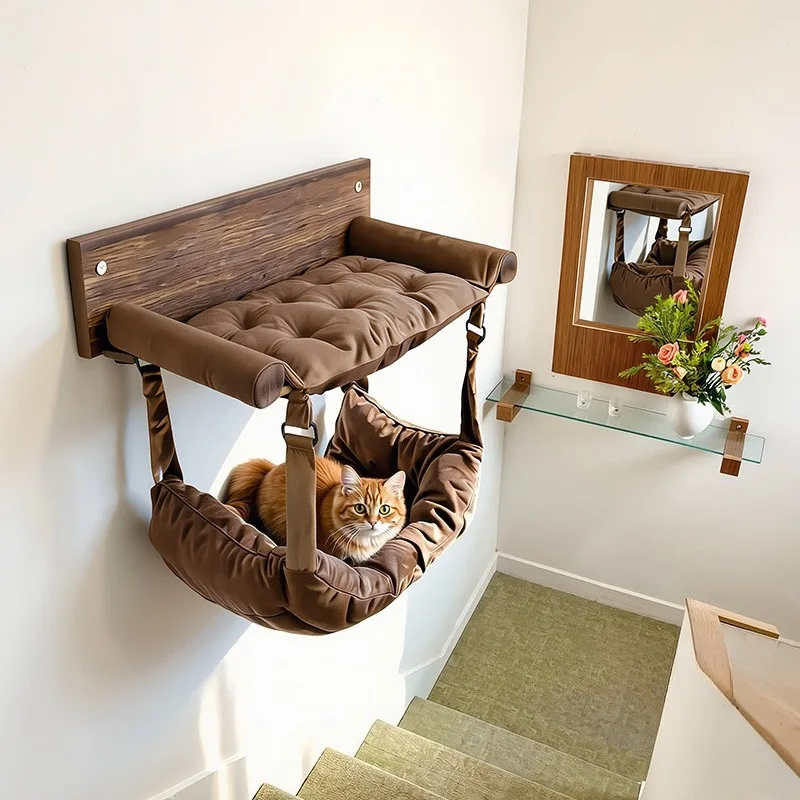 Hamaca de pared para gatos vista frontal