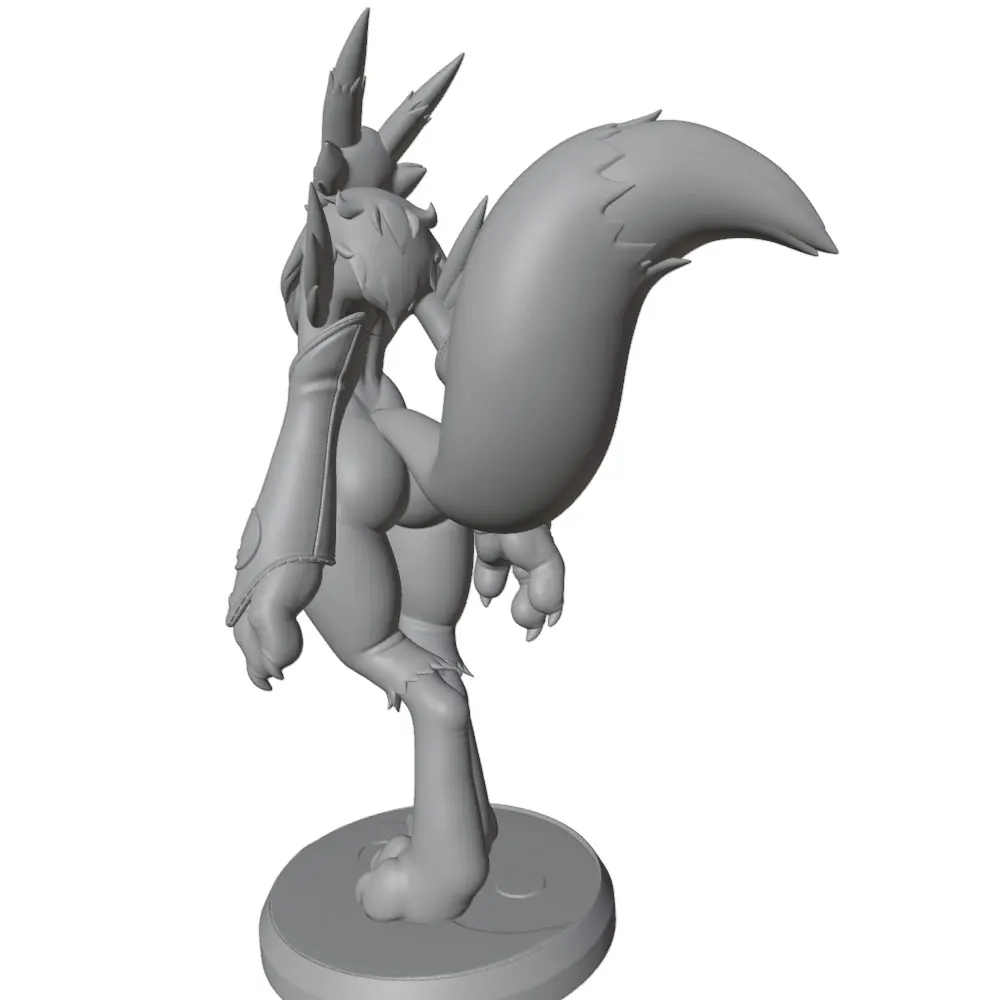 Figura Miniatura Anime 1/24 – Modelo DIY sin Montar ni Pintar 75mm - imagen 2