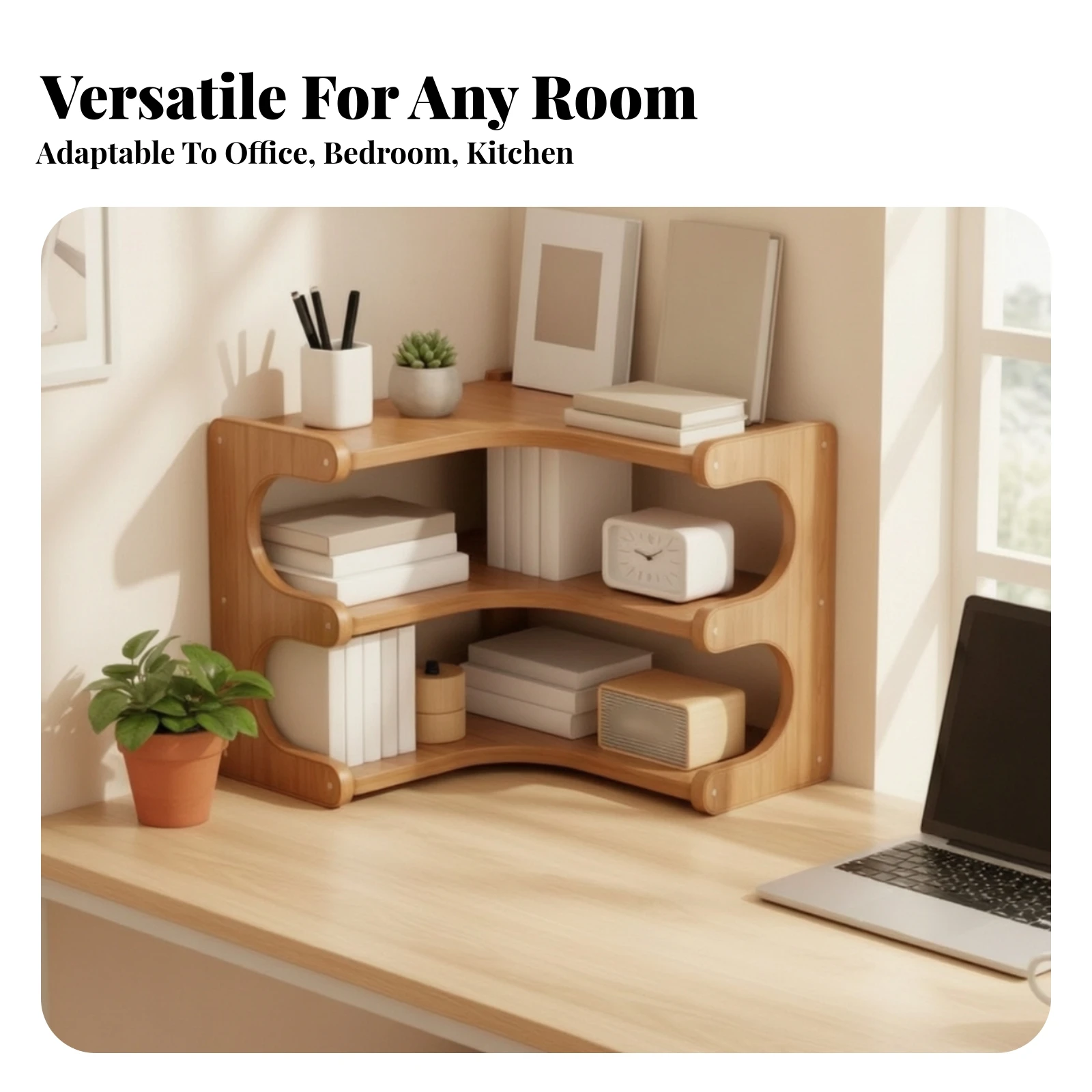 Estante de pared para gatos 2 niveles madera – Repisa esquina trepador - imagen 5