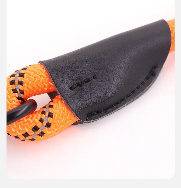 Cuerda y clip en detalle