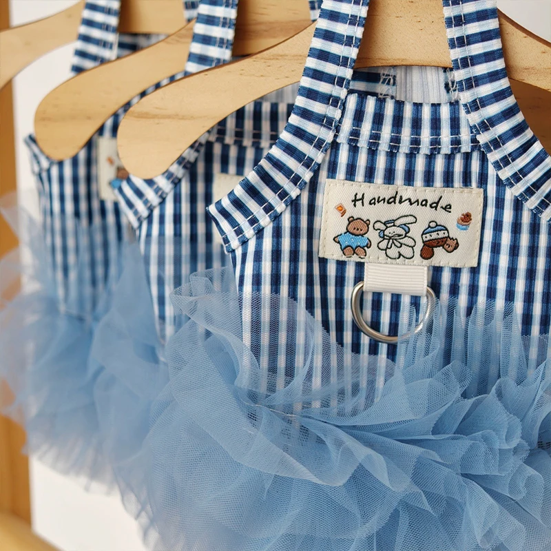 Falda tutú con velo para perros pequeños y medianos, vestido verano - imagen 5